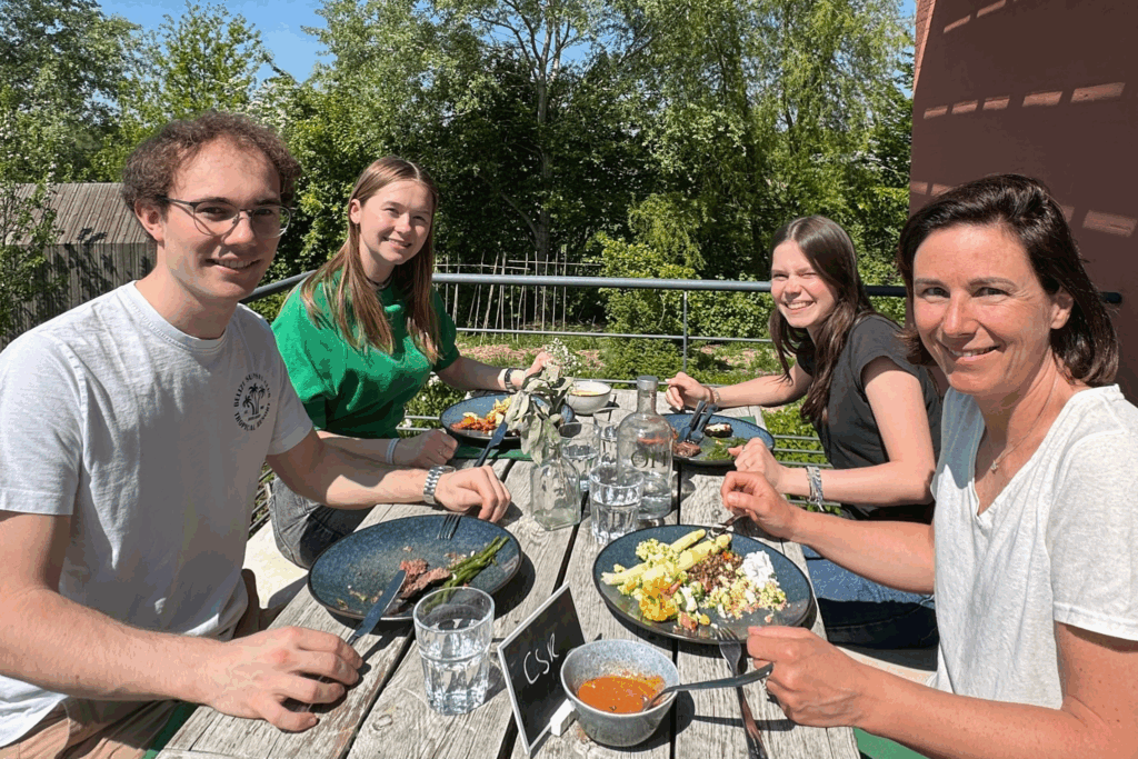 Lunch étudiant nature